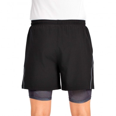Pantaloncini Bullpadel Manzan nero