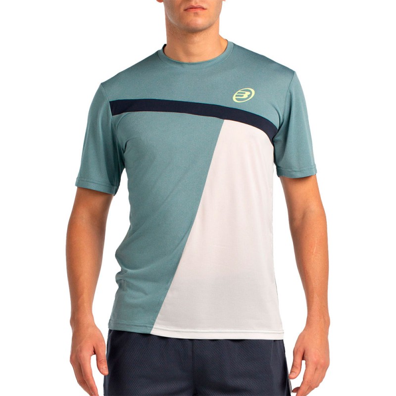 Maglietta Bullpadel Llega verde azulado vigore