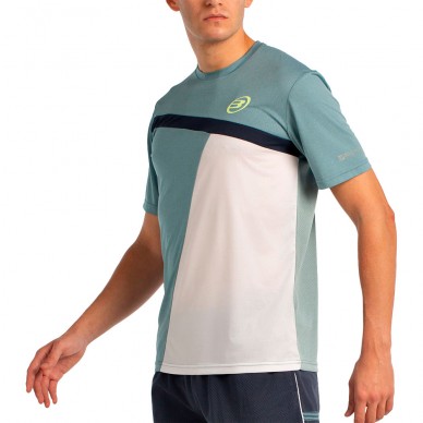 Maglietta Bullpadel Llega verde azulado vigore