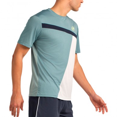 Maglietta Bullpadel Llega verde azulado vigore