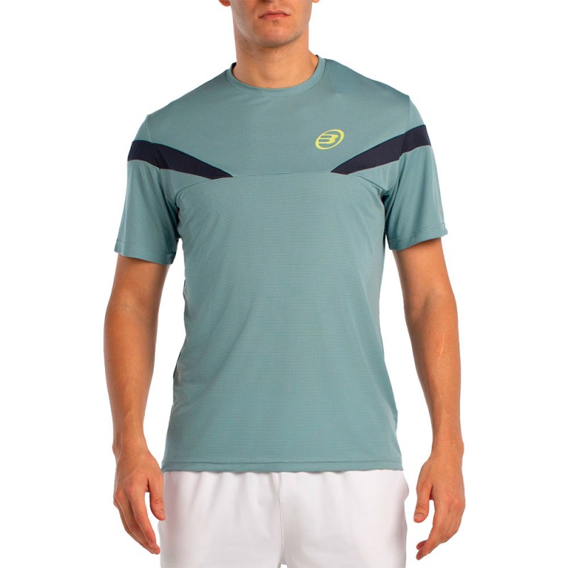Maglietta Bullpadel Lyn verde bluastro