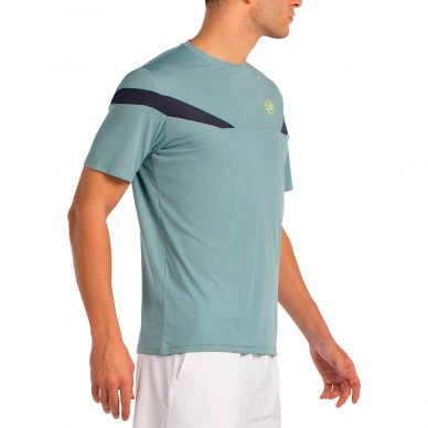 Maglietta Bullpadel Lyn verde bluastro