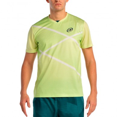 Maglietta Bullpadel Ladra limone