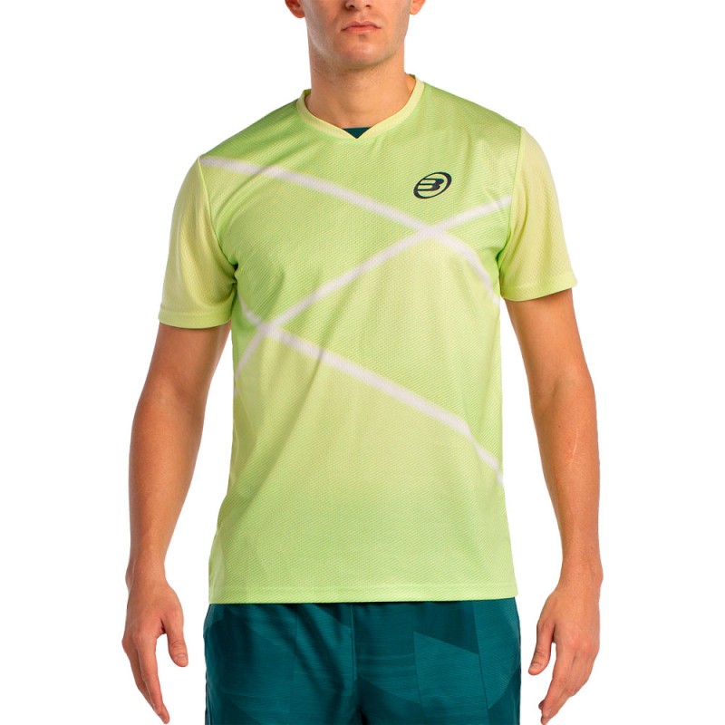 Maglietta Bullpadel Ladra limone