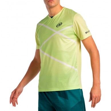 Maglietta Bullpadel Ladra limone