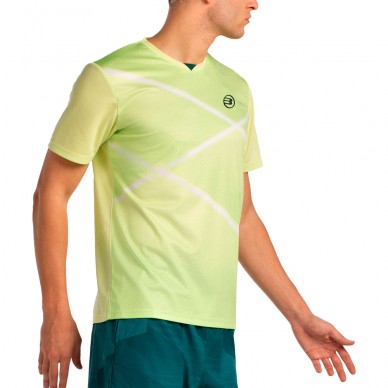 Maglietta Bullpadel Ladra limone