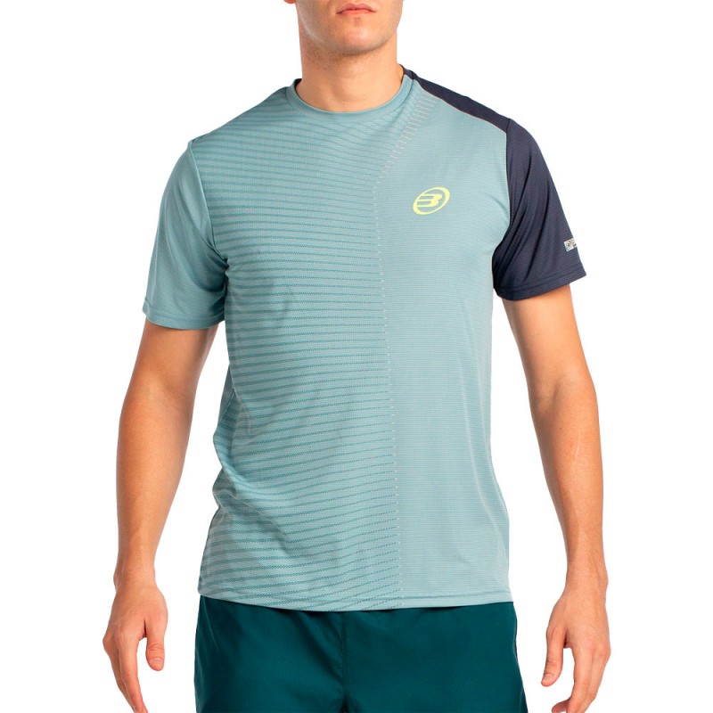 Maglietta Bullpadel Llico verde azzurro