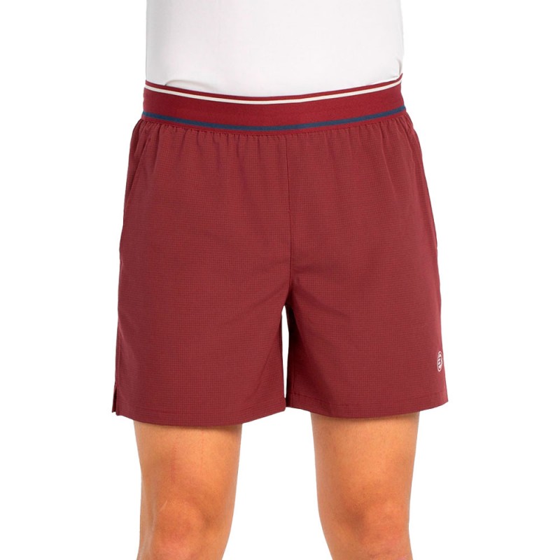 Pantaloncini Bullpadel Alu rosso bordeaux