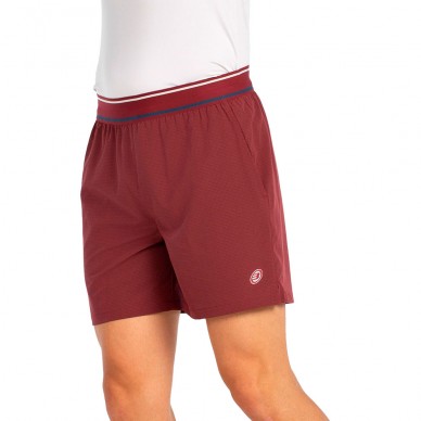Pantaloncini Bullpadel Alu rosso bordeaux