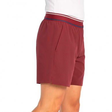 Pantaloncini Bullpadel Alu rosso bordeaux