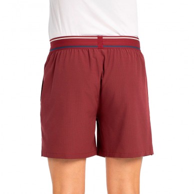 Pantaloncini Bullpadel Alu rosso bordeaux