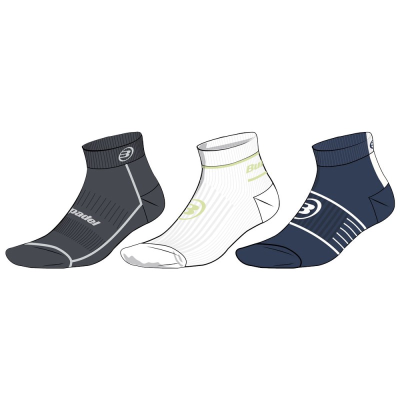 Calzini Bullpadel BP254I Confezione da 3 colori