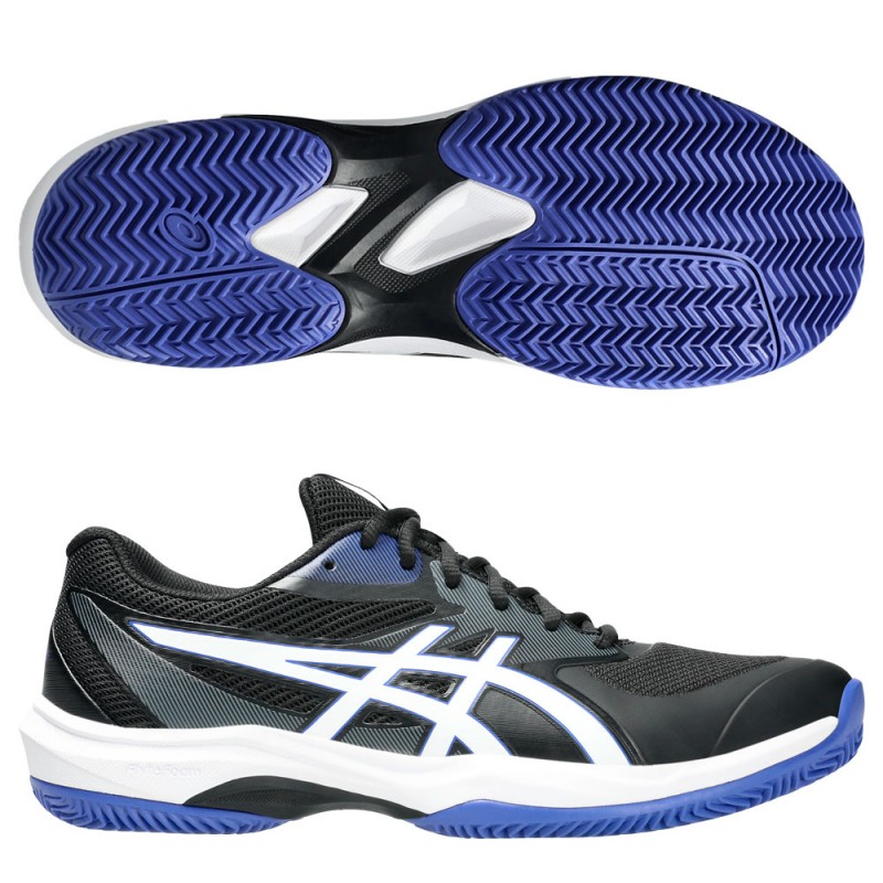 Scarpe Asics Game FF Clay black white 2025