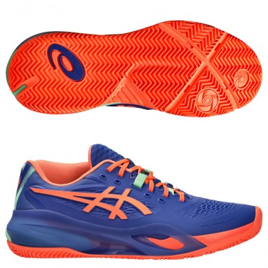 Scarpe Asics Gel Resolution X Padel dark cobalt vivid coral 2025