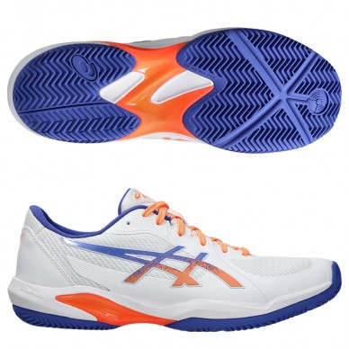 Scarpe Asics Solution Swift FF2 Padel white dark cobalt 2025