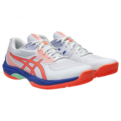 Scarpe Asics Game FF Padel white vivid coral 2025