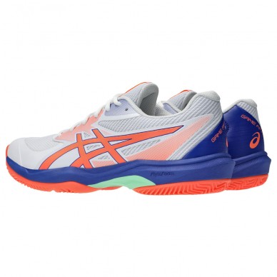 Scarpe Asics Game FF Padel white vivid coral 2025