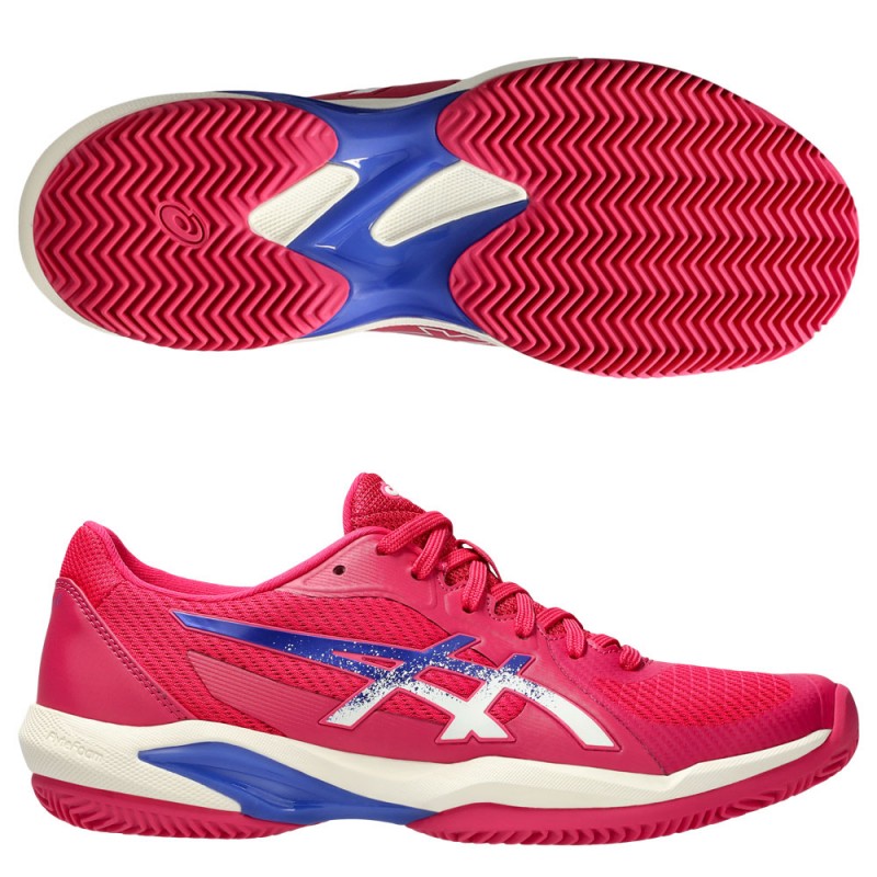 Scarpe Asics Solution Swift FF2 Clay bright rose dark cobalt 2025