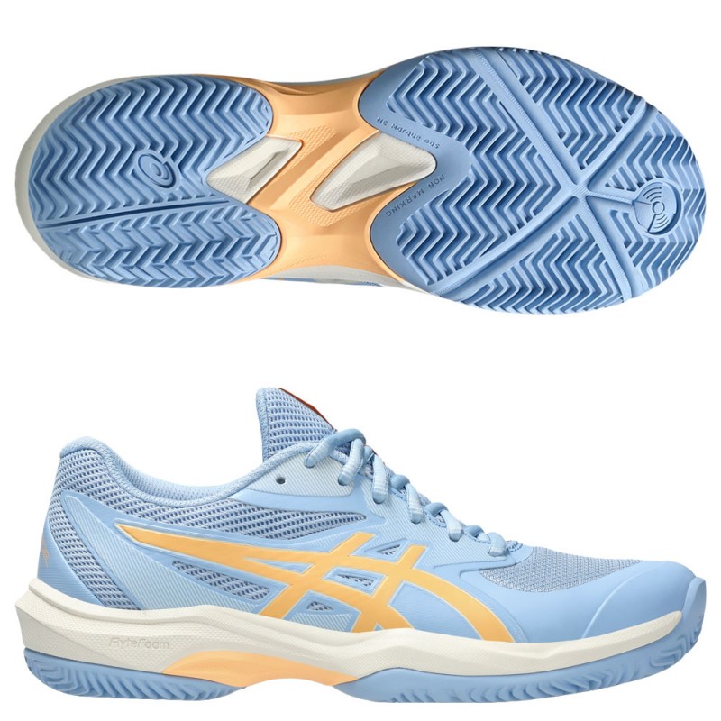 Scarpe Asics Game FF Padel stone wash orange glow 2025
