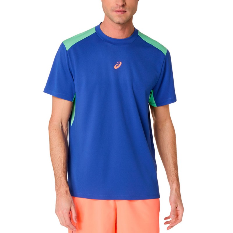 Maglietta Asics Padel Court SS Top blu
