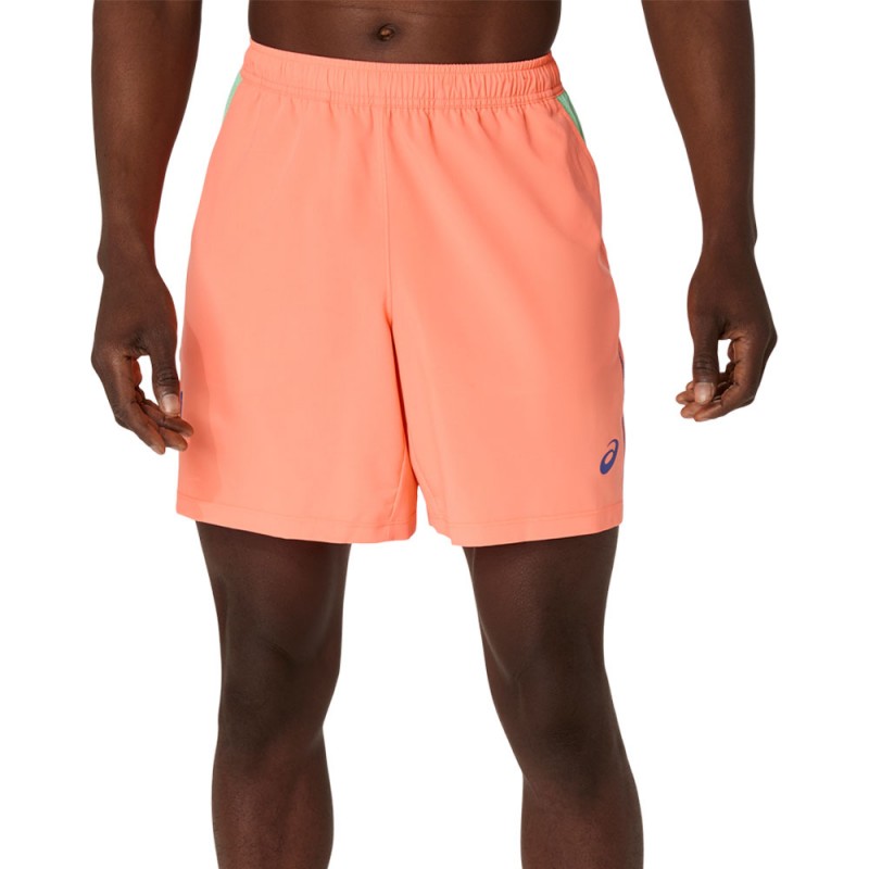 Pantaloncini Asics Padel Court 7in arancione