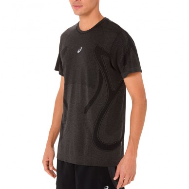 Maglietta Asics Seamless SS Top nera