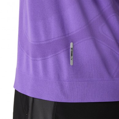 Maglietta Asics Seamless SS Top viola