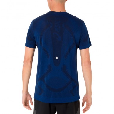 Maglietta Asics Seamless SS Top blu
