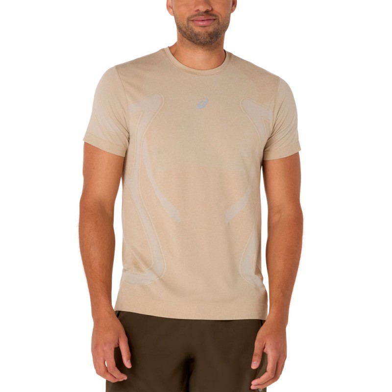 Maglietta Asics Seamless SS Top bianco sporco