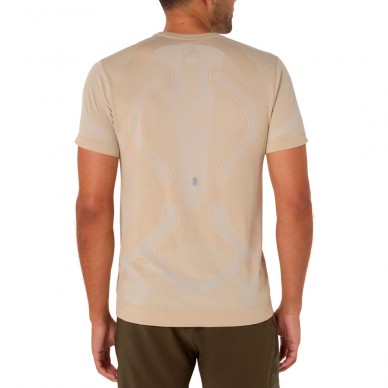 Maglietta Asics Seamless SS Top bianco sporco