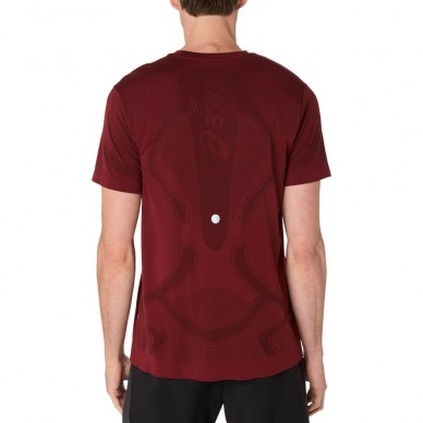 Maglietta Asics Seamless SS Top rossa
