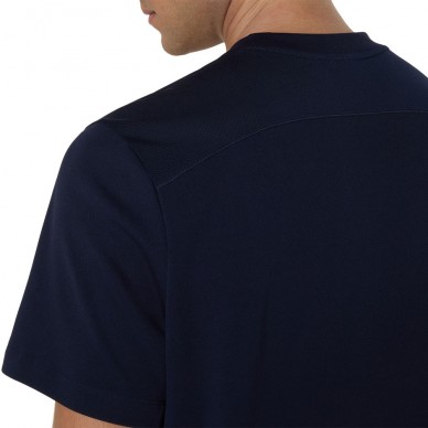 Maglietta Asics Court SS Top blu navy