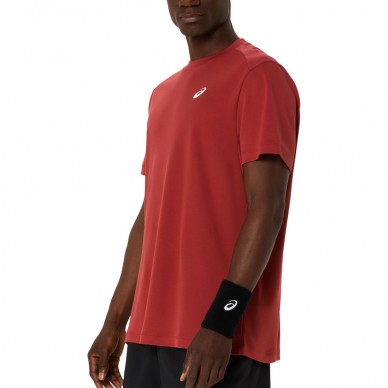 Maglietta Asics Court SS Top rossa