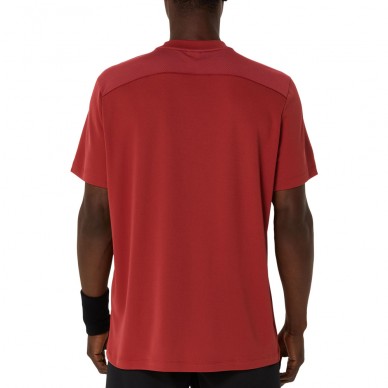 Maglietta Asics Court SS Top rossa
