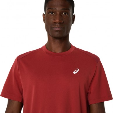 Maglietta Asics Court SS Top rossa