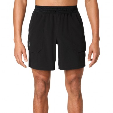 Pantaloncini Asics Match 7in nero