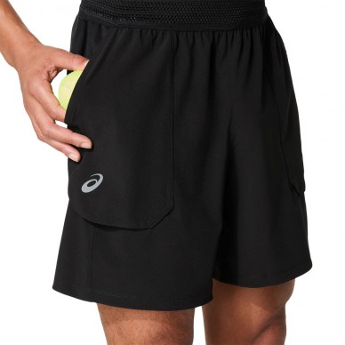 Pantaloncini Asics Match 7in nero