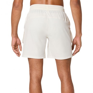 Pantaloncini Asics Match 7in crema