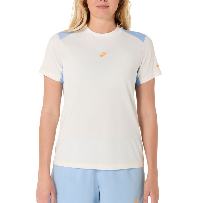 Maglietta Asics Padel Court SS Top crema