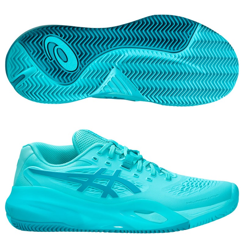 Scarpe Asics Gel Resolution X Clay ice mint lagoon 2025