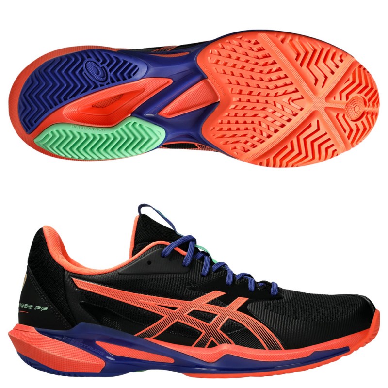 Scarpe Asics Solution Speed FF3 Padel black vivid coral 2025