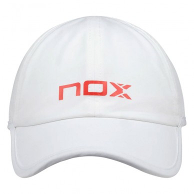 Cappellino Nox Cap bianco rosso