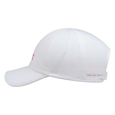 Cappellino Nox Cap bianco rosso