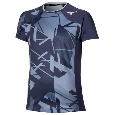 Maglietta Mizuno Daybreakers Shadow Graphic blu