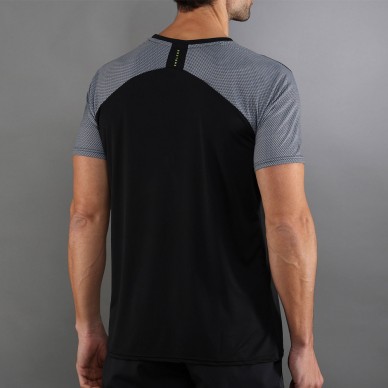 Maglietta Endless Vector nera grigia