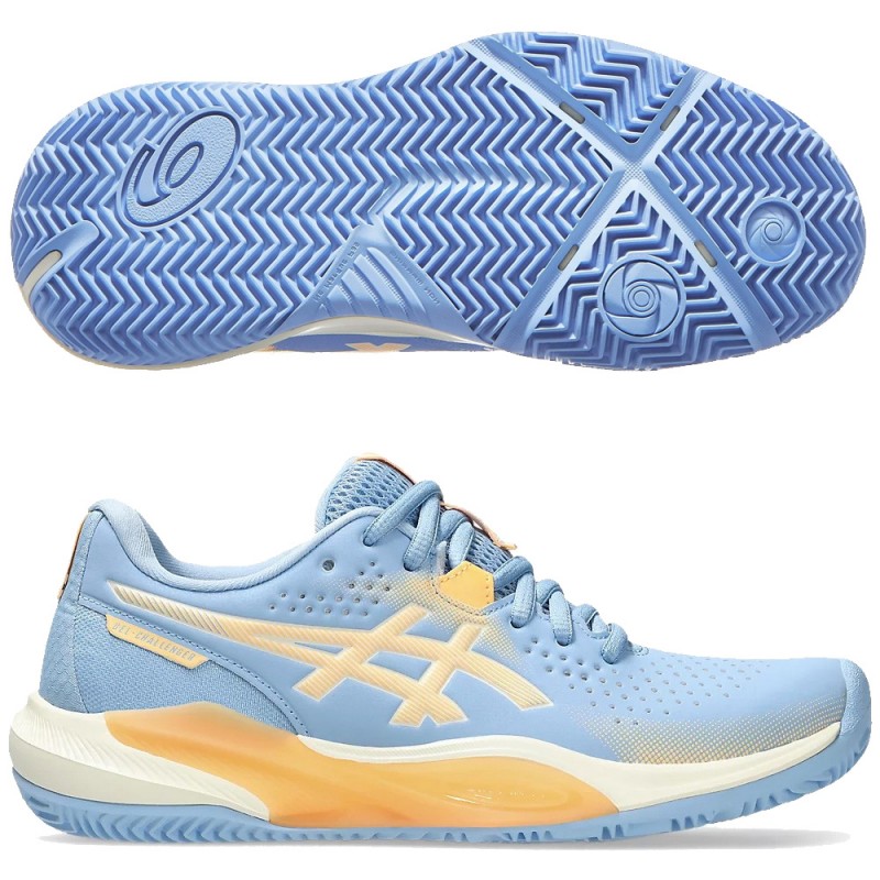 Scarpe Asics Gel Challenger 15 Padel stone wash orange glow 2025