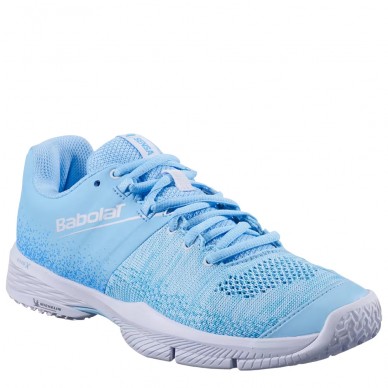 Scarpe Babolat Sensa Women cyan blue white 2025