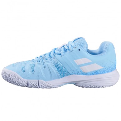 Scarpe Babolat Sensa Women cyan blue white 2025