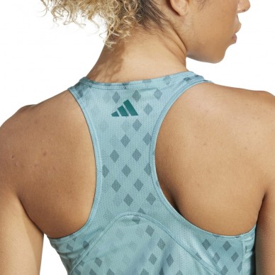 Maglietta Adidas Club Graph verde acqua