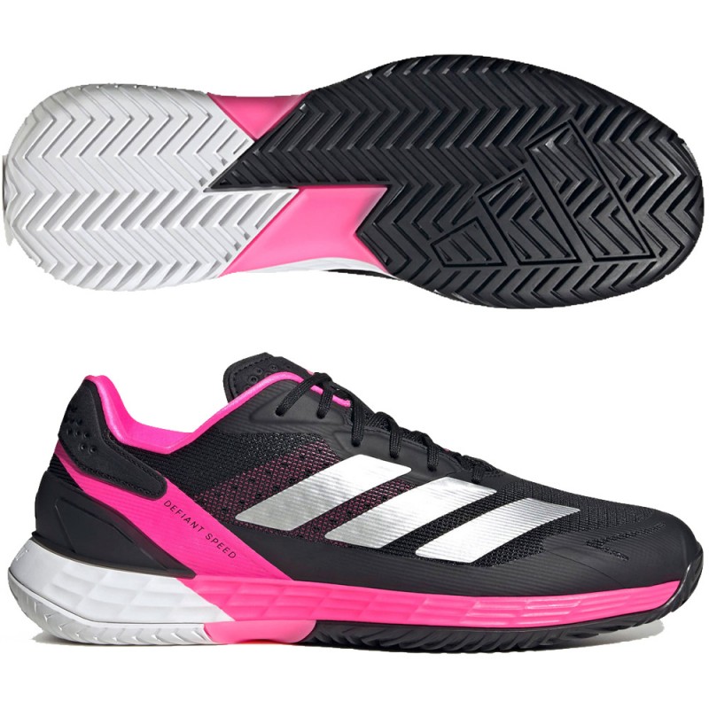 Scarpe Adidas Defiant Speed 2 M black silver pink 2025
